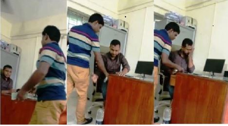 নেত্রকোণায় স্থানীয় সরকার প্রকৌশল অধিদপ্তরে উপ—সহকারী প্রকৌশলী ঘুষ নেওয়ার ভিডিও ভাইরাল