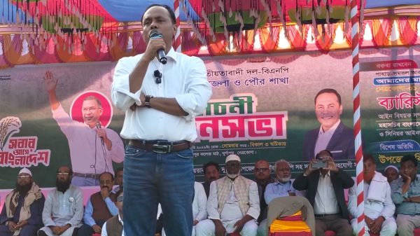 ধানের শীষেই দেশের মুক্তির পথ—দুর্গাপুরে জনসভায় ————— ব্যারিস্টার কায়সার কামাল