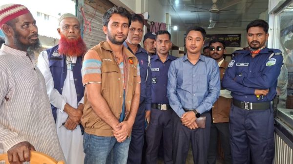 ধর্মপাশায় ভ্রাম্যমান আদালতে একটি হোটেলে ৫ হাজার টাকা জরিমানা