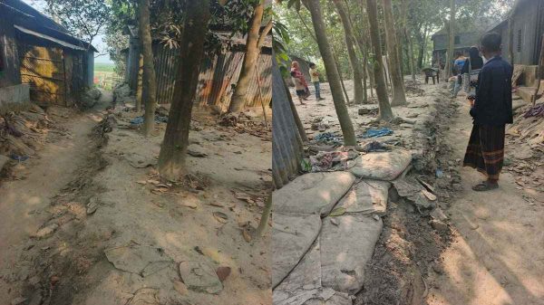নেত্রকোণায় কারারক্ষীর বাড়িতে হামলা-লুটপাাটের অভিযোগ দায়ের