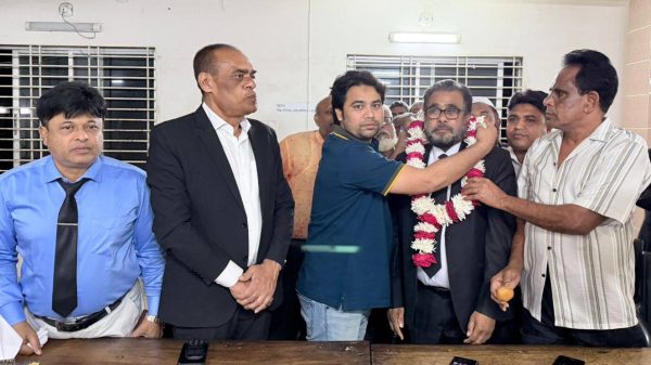 নেত্রকোণা জেলা পরিষদে প্রশাসক হিসেবে নিয়োগ পেলেন এডভোকেট নূরজ্জামান নুরু