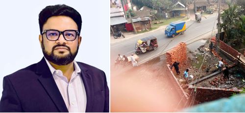 বিএনপি নেতার বিরুদ্ধে সরকারী জায়গা দখলের অভিযোগ