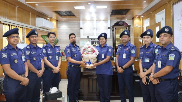 বাস্তব প্রশিক্ষণ গ্রহণের জন্য শিক্ষানবিশ সহকারী পুলিশ সুপারের নেত্রকোণা জেলায় যোগদান