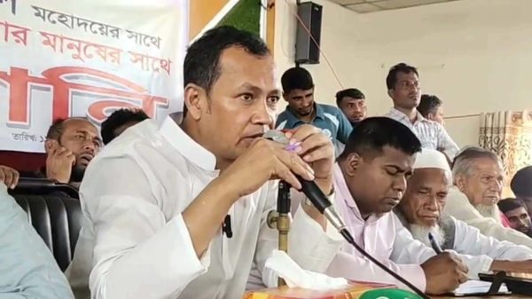 ধর্মপাশায় এমপি কামরুজ্জামান কামরুল গণশুনানিতে সরাসরি শুনলেন জনতার কথা