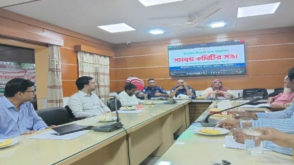 পূর্বধলায় আইনশৃঙ্খলা কমিটির সভায় মাদক ও অপরাধ দমনে ওসির ‘জিরো টলারেন্স’ ঘোষণা