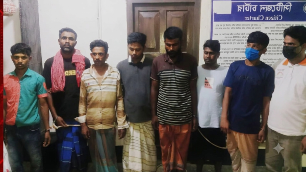 ধর্মপাশায় মাদক বিরোধী বিশেষ অভিযানে ৯ জন গ্রেপ্তার