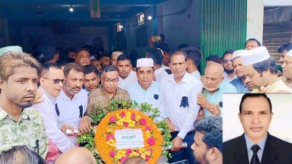 নেত্রকোণায় যুবদল নেতা ওয়ারেছ এর দাফন সম্পন্ন